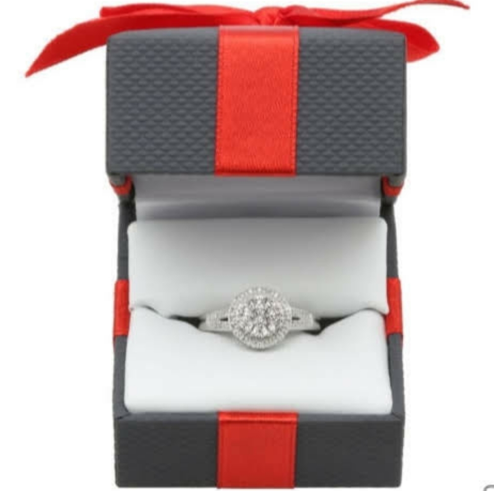 💎 Diamond Cluster Cocktail Ring💎